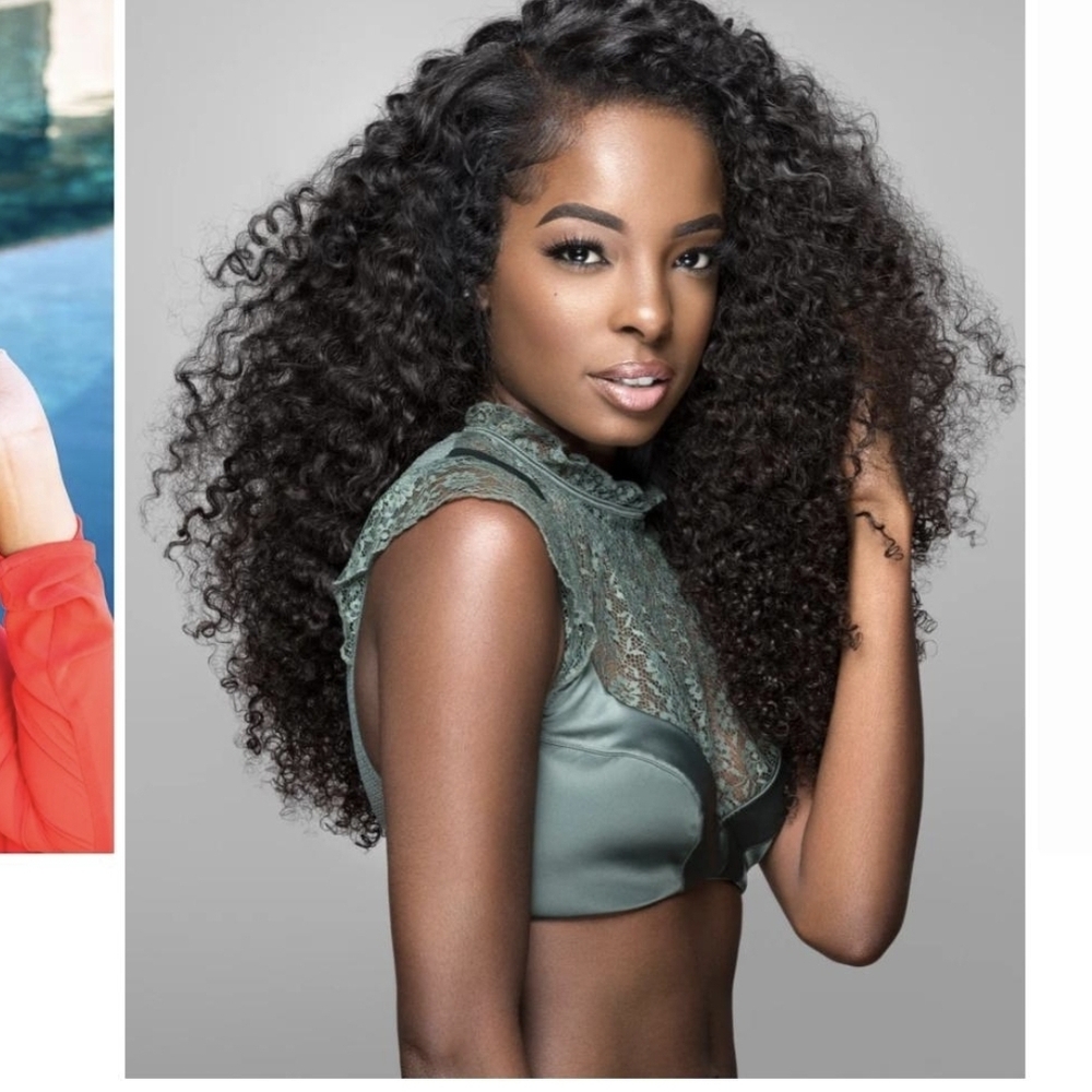 Luxurious Black Curly Hair Extensions
